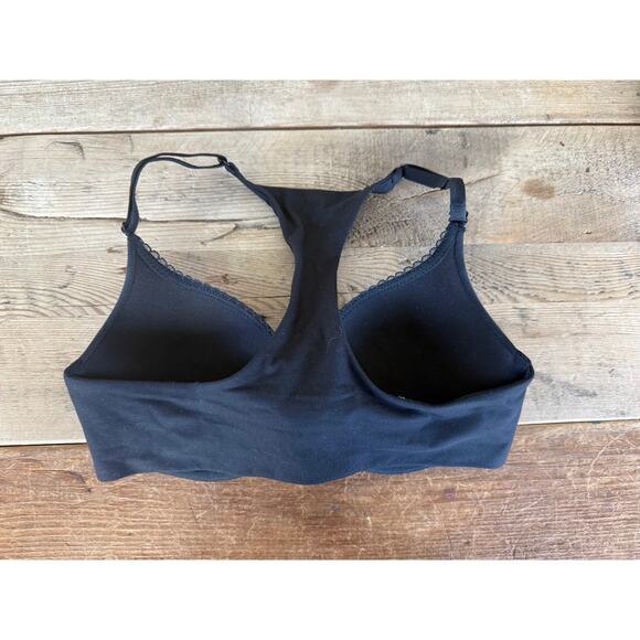 Victoria's Secret Pure Black 32DDD Body by Victoria Perfect Shape Racerback Bra - Picture 2 of 2
